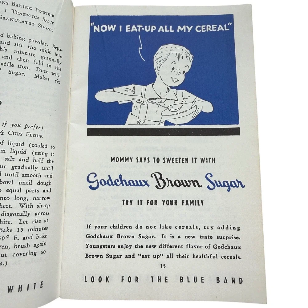 1952 Godchaux Sugars Famous Recipes From Old New Orleans Advertising Cookbook